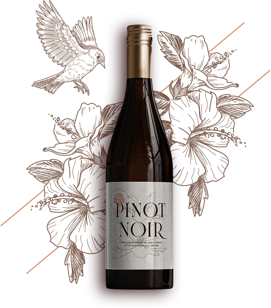 Botella de vino Vinos D'Guadiana